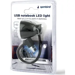 Лампа USB Gembird Гнучка трубка (NL-02) - мініатюра 5