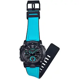 Наручні годинники чоловічі удароміцні оригінальні Casio G-Shock GA-2000-1A2ER Японія з полімерним ремінцем - мініатюра 4