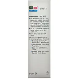 Гель Sebamed Clear Face для догляду проти вугрів, 50 мл - мініатюра 3