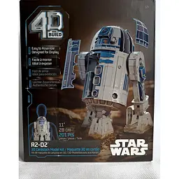 4D Build: Пазл для створення 3D-моделі «Зоряні війни: дроїд R2-D2» (201 деталь) 4D Build SM45757/6069817