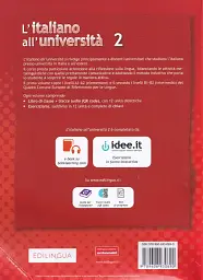 L'italiano all'universita 2. Libro di classe ed Eserciziario + CD audio - мініатюра 2