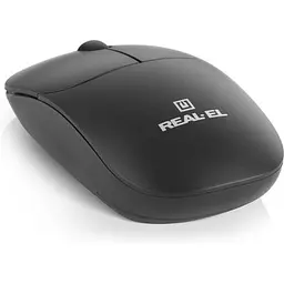 Комп'ютерна мишка Real-El RM-311W Wireless Black (EL123200041) - мініатюра 4
