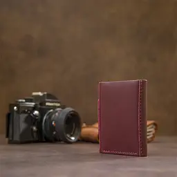 Жіноче шкіряне портмоне GRANDE PELLE 8х10х1,5 см acs0018764 - мініатюра 8