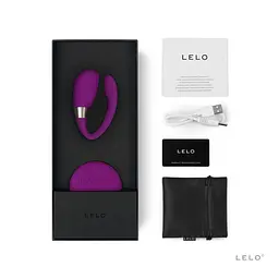 Масажер для пар Lelo Tiani 3 14.4 см малиновий - мініатюра 2