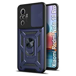 Панель BeCover Military для Xiaomi Redmi Note 10 Pro Blue (706132) - мініатюра 2