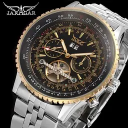 Чоловічий наручний механічний годинник Jaragar Luxury - мініатюра 6