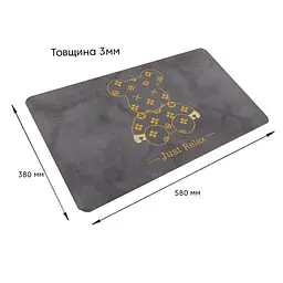 Вологопоглинаючий килимок Sticker Wall Just Relax 38 x 58CM x 3MM D SW-00001567 - мініатюра 3