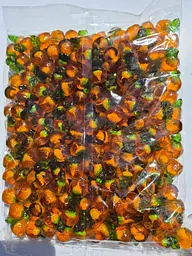 Желейні цукерки JELLY 4D ORANGE апельсин листочок 1кг - мініатюра 2