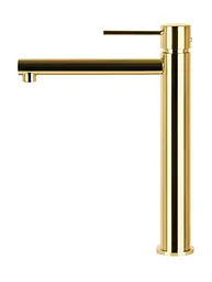 Змішувач для умивальника Corsan Lugo gold високий CMB7512GL Золотий