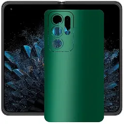 Захисна плівка StatusSKIN для Oppo Find N Корпус Вініл Зелена