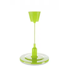 Люстра LED підвісна 24W 4200K R-220mm зелена UFO RADUGA ТМ LUMANО