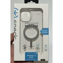 Оригінальний протиударний чохол Speck Presidio Clear MagSafe для Iphone 14 Plus/15 Plus (6.7") 150565-3240 - мініатюра 10