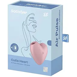 Вакуумний стимулятор Satisfyer Cutie Heart Розовий - мініатюра 7