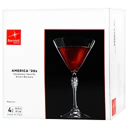 Набір келихів для мартіні Bormioli Rocco America'20s 245 мл 4 шт. (122142GSE021990) - мініатюра 3
