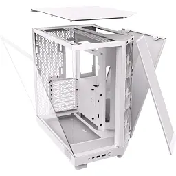 Корпус для ПК NZXT H6 Flow All white (CC-H61FW-01) - мініатюра 6