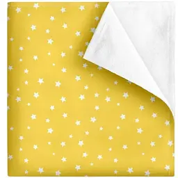 Багаторазова непромокаюча пелюшка Cosas Starfall Yellow 100х120 см жовто-біла (Diaper_StarfallYellow_100x120)