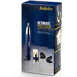 Тример Babyliss для брів, вусів, носа та вух синій (E112E) - мініатюра 8