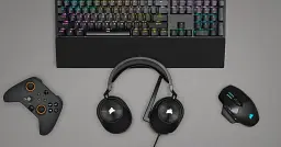 Навушники HF Stereo Corsair HS55 Surround White (CA-9011266-EU) UA - мініатюра 7