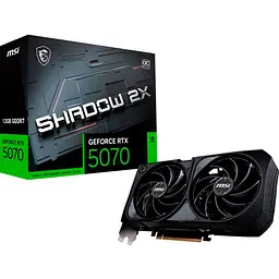 Відеокарта MSI GeForce RTX 5070 12G SHADOW 2X OC (G5070-12S2C) UA [135647]