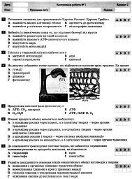 Біологія і екологія. 10 клас. Тестовий контроль результатів навчання. Профільний рівень - К.А. Лінєвич - мініатюра 6