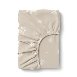 Набір простирадло на резинці фланель 200х220 BEIGE SNOW COSAS (4822052489550) - мініатюра 3