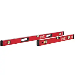 Набір рівнів магнітних REDSTICK Backbone MILWAUKEE, 180/60см (2шт)