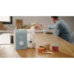 Пароварка-блендер Beaba Babycook Express Blue (916303) - мініатюра 21