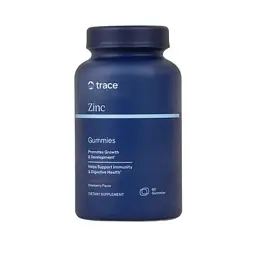 Вітамінно-мінеральний комплекс Trace Цинк, 30 мг, смак бузини, Zinc Gummies, 60 жувальних цукерок (TMR00622)