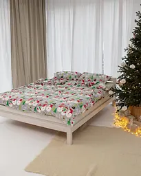 Постільна білизна плюшева полуторна Dushka Home 20744 160х215 см