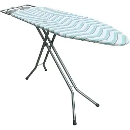 Дошка для прасування Casa Si Elegance Grey/Blue Zigzag 125x41 см (DAS303519)