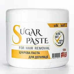 Паста для шугарінгу цукрова ультра м'яка Ultra Silk&Soft 500 г + 150 г