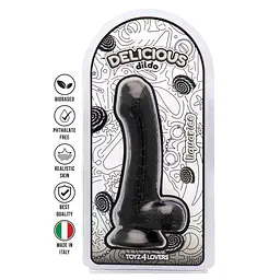 Фалоімітатор з ароматом лакриці Toyz4lovers Delicious Dildo Liquorice, 18.5 см - мініатюра 8