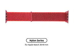 Ремінець ArmorStandart Nylon Band для Apple Watch 42 (Series 11-10)/41/40/38 Hibiscus (ARM57852)
