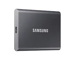 Зовнішній SSD накопичувач Samsung Portable T7 2TB Grey (MU-PC2T0T/WW)