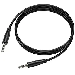 Аудіо кабель Aux Borofone BL25 Nice (1m) Black - мініатюра 6