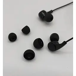 Дротові навушники вкладиші Remax RM-569 3.5 mm 1.2 m Black - мініатюра 3