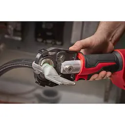 Обтискач гідравлічний акумуляторний для кабелів MILWAUKEE, M18 HCCT-201C, 53кН (зарядний.пристрій M12-18 FC, 1 акумулятор М18 - мініатюра 7