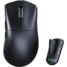 Мишка Attack Shark V8 Ultra-Light, Wireless/Bluetooth, 42000dpi. (PAW3950MAX), 6кн., Black - мініатюра 2