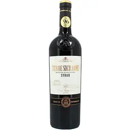 Вино Duca Di Saragnano Syrah Terre Siciliane IGT красное полусухое 0.75 л