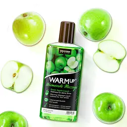 Масажна олія Joy Division Warmup Green Apple зі зігрівальним ефектом та ароматом яблука, 150 мл - мініатюра 2