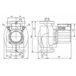 Циркуляційний насос Wilo TOP-Z 40/7 DM RG (2175516) - мініатюра 2