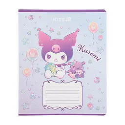 Зошит Kite Kuromi, 12 аркушів, клітинка (HK25-232-3), в асортименті - мініатюра 5