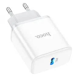МЗП Hoco C104A PD20W (1USB-C) White - мініатюра 3