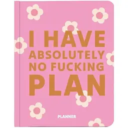 Блокнот для планирования Orner I have absolute no plan розовый