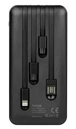 Портативний зовнішній акумулятор Power Bank Powerway TX108 10000mAh (Чорний) - мініатюра 2
