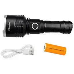 Ліхтар X-Balog BL-531-P90 1×26650 8800 мА·год USB / microUSB / 3хААА R3 функція павербанк - мініатюра 4