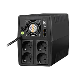 Джерело безперебійного живлення Prologix 1500 (PLPU1500VA4LED) - мініатюра 3