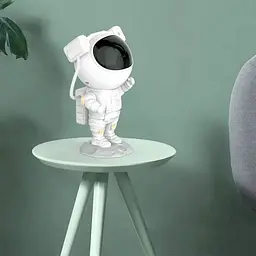 Іграшка-нічник Astronaut Проектор галактики лазерний Астронавт з пультом білий - мініатюра 6