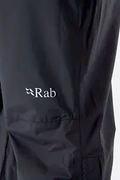 Штани чоловічі Rab Downpour Eco Pants XL Чорний - мініатюра 3