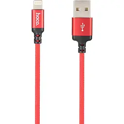 USB Cable Hoco X14 Times Speed Lightning Red/Black 2m